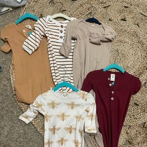 Unisex Newborn Gown Bundle